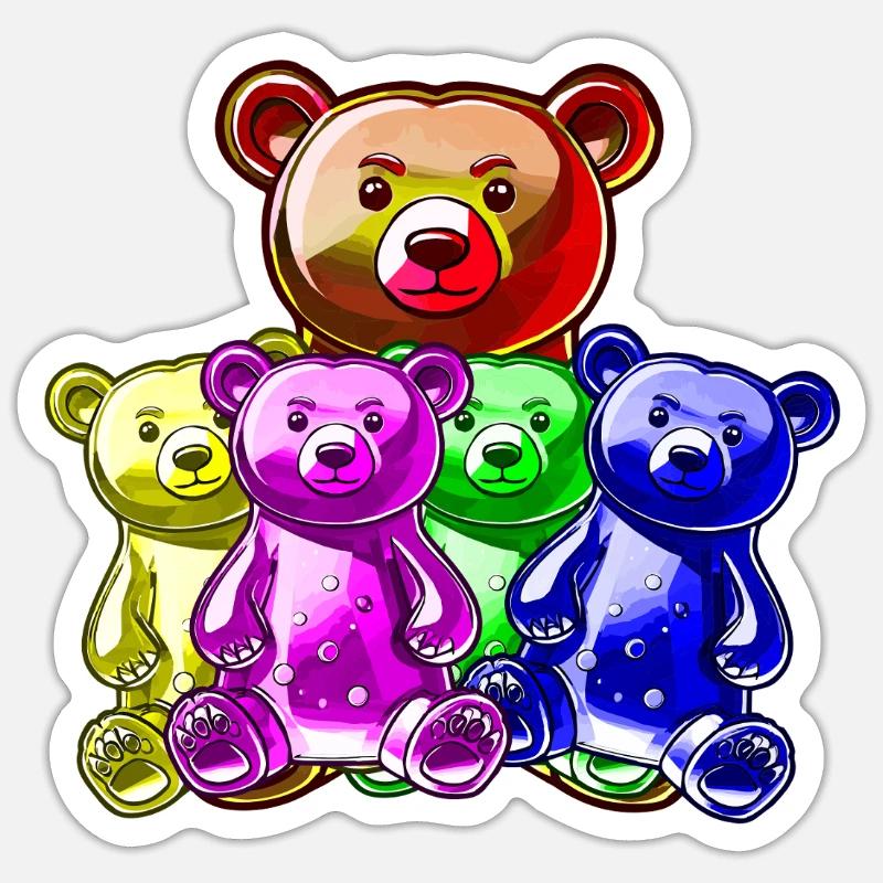 Sticker taille S (10 x 10 cm) - 