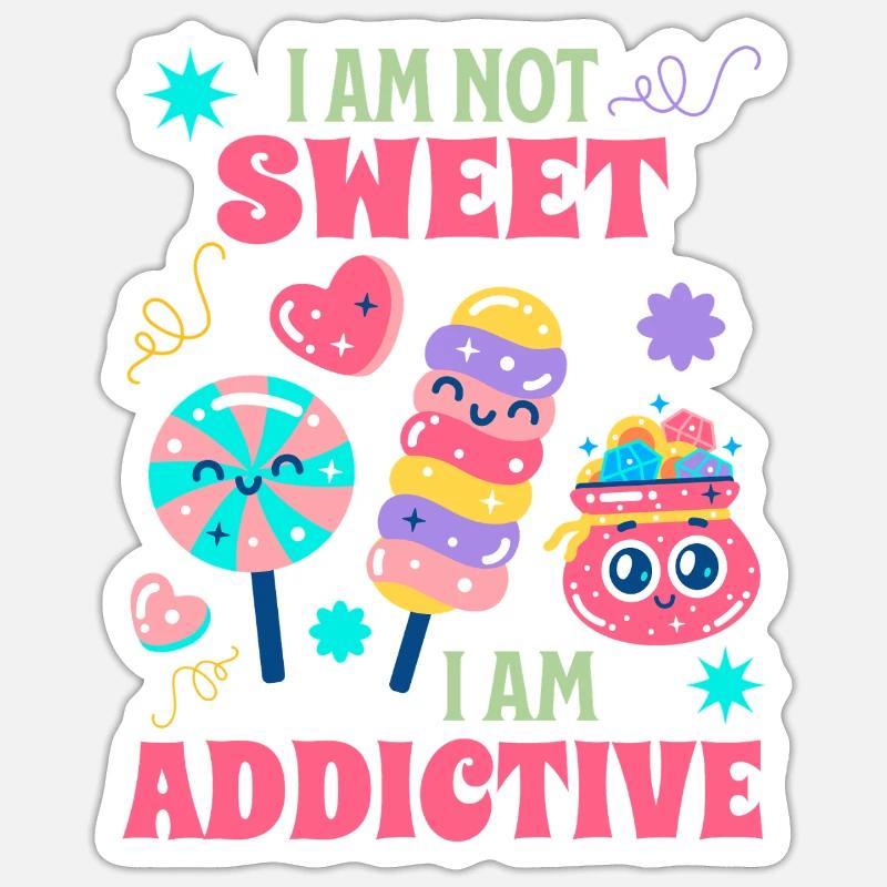 Candy Lover Gift Sticker size S (10 x 10 cm)