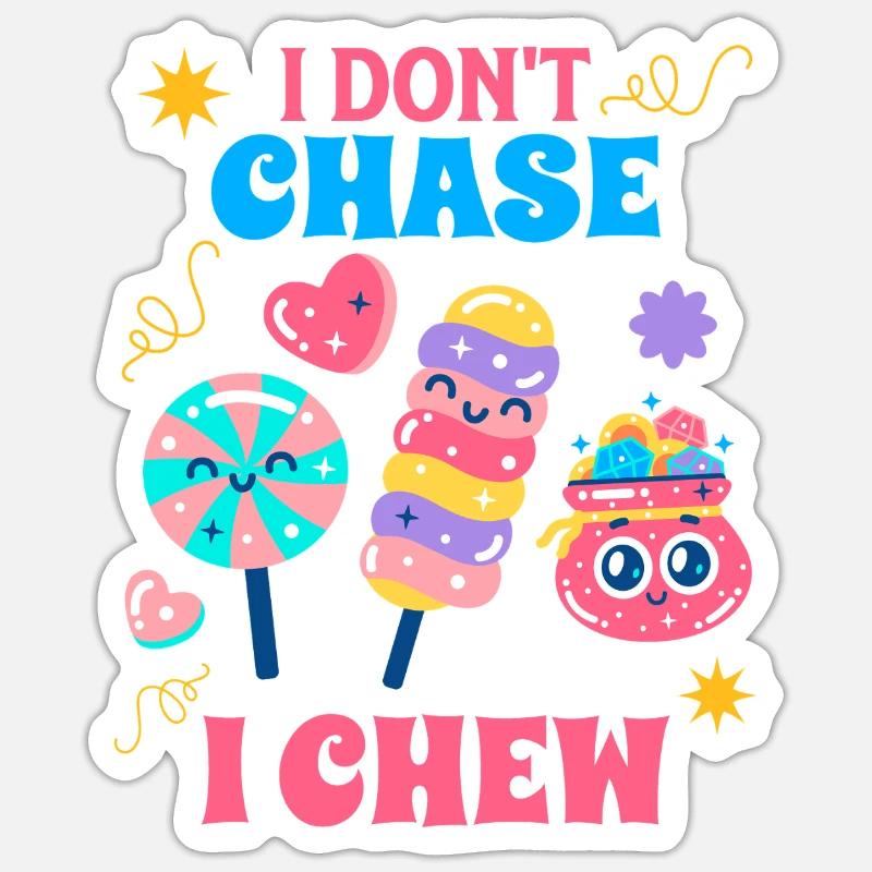 Candy Squad Süßigkeiten Crew Gift Sticker size S (10 x 10 cm)