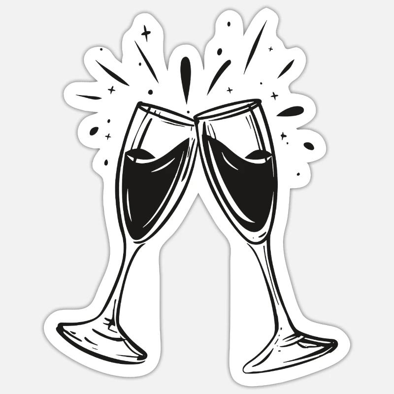 Sticker Größe S (10 x 10 cm) -