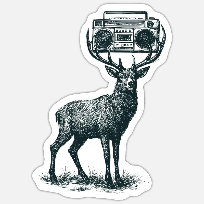 Sticker Größe S (10 x 10 cm) - 