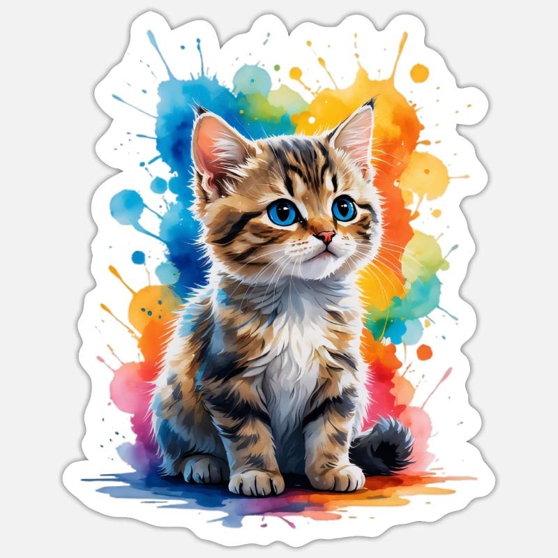 Sticker Größe S (10 x 10 cm) - 