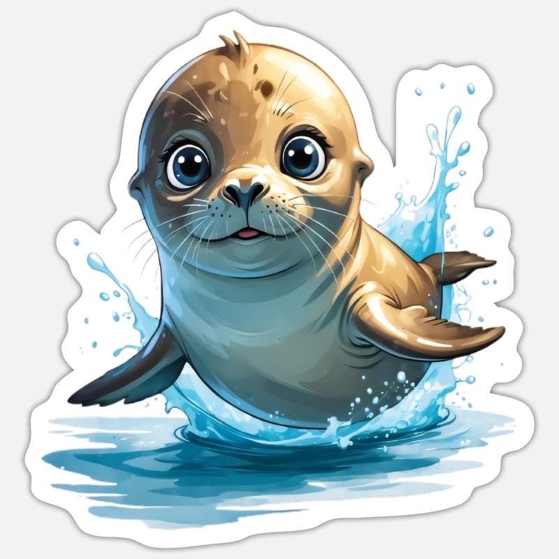 Sticker Größe S (10 x 10 cm) - 