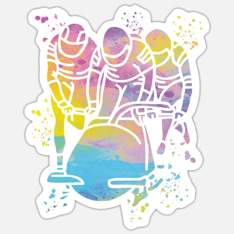 Bob Freineur d’équipe Bob - Sticker taille S (10 x 10 cm) - blanc mat