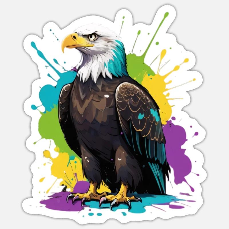 Sticker Größe S (10 x 10 cm) - 