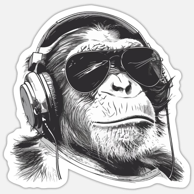 Sticker Größe S (10 x 10 cm) - 