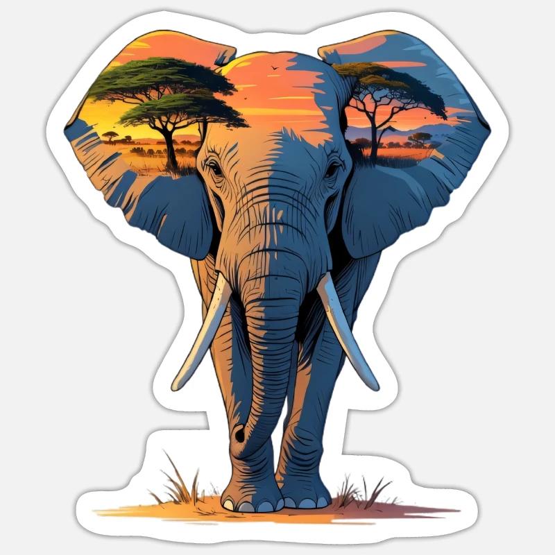 Sticker size S (10 x 10 cm) - 