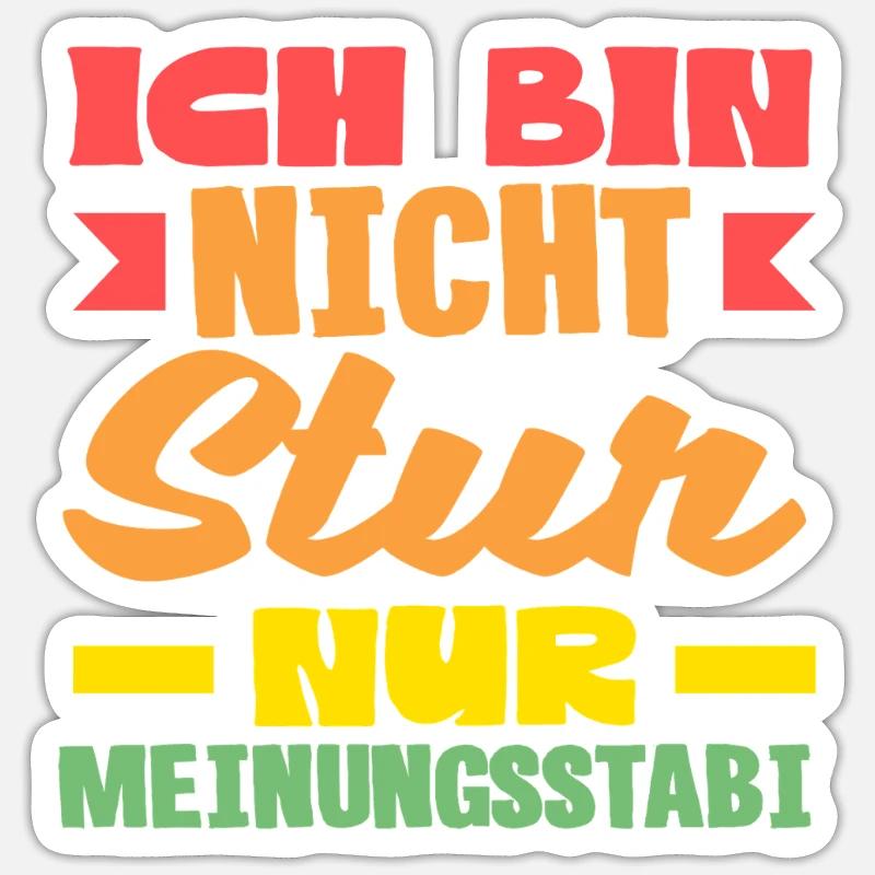 Sticker Größe S (10 x 10 cm) - 