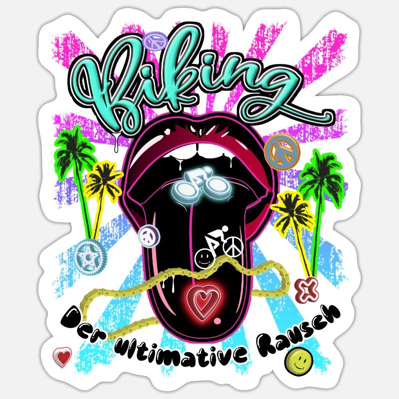 Sticker taille S (10 x 10 cm) - 