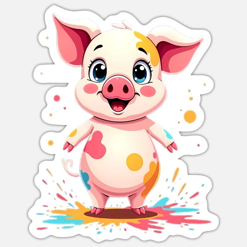 Sticker Größe S (10 x 10 cm) - 