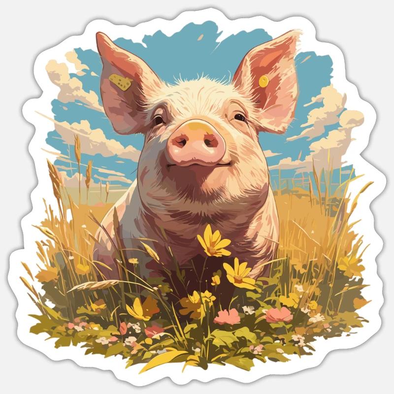 Sticker taille S (10 x 10 cm) - 