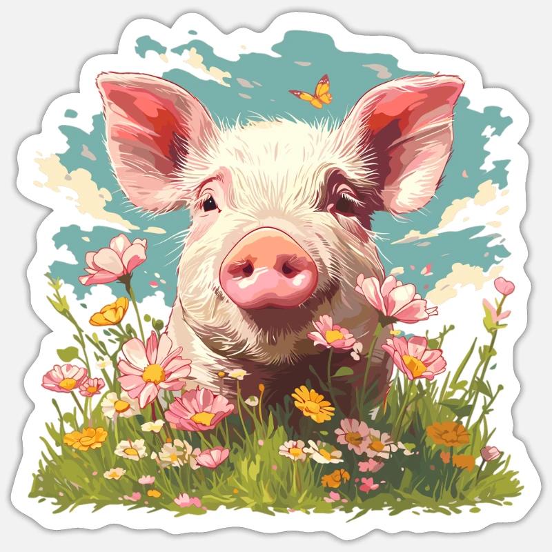 Sticker taille S (10 x 10 cm) - 