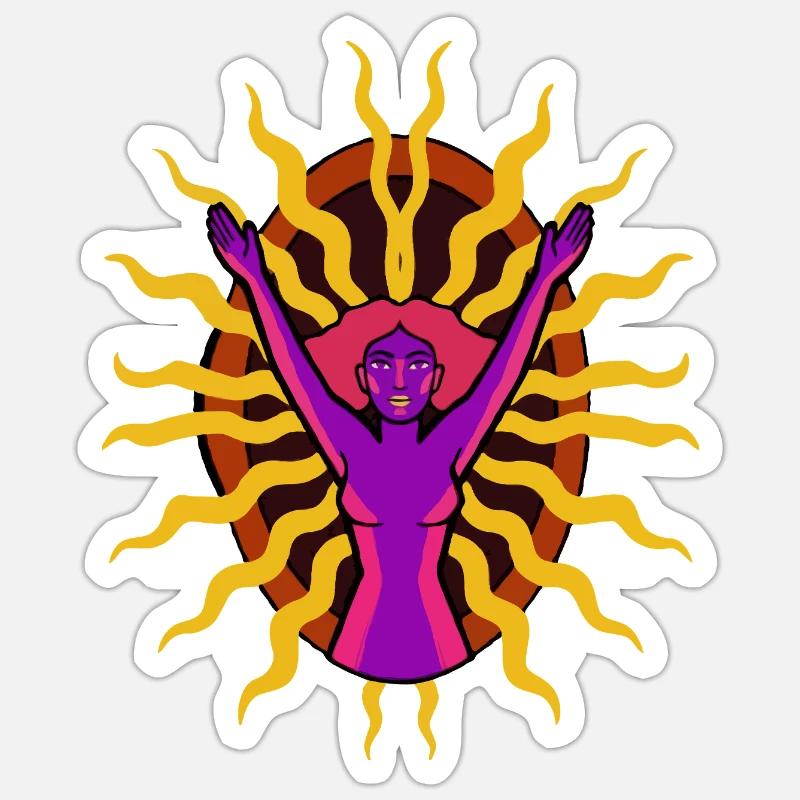 Sticker Größe S (10 x 10 cm) - 