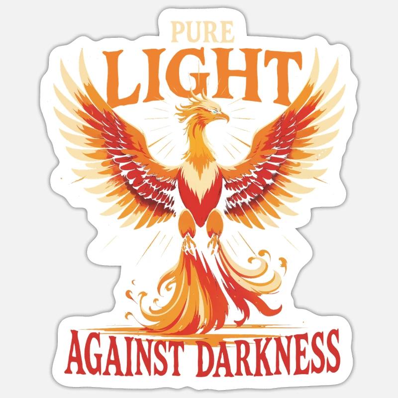 Phoenix Mythological Creatures Sticker size S (10 x 10 cm)