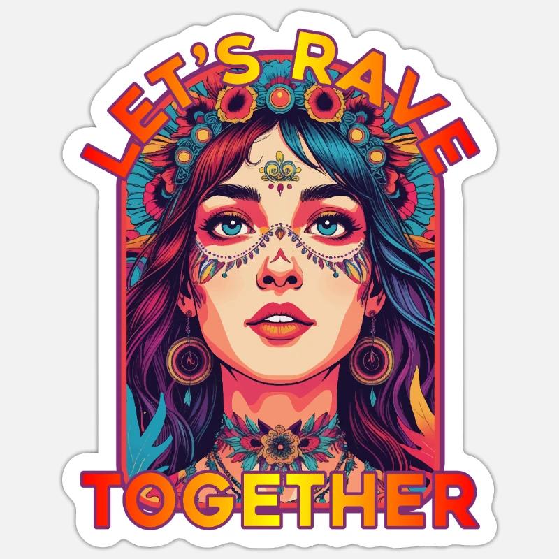 Sticker taille S (10 x 10 cm) - 