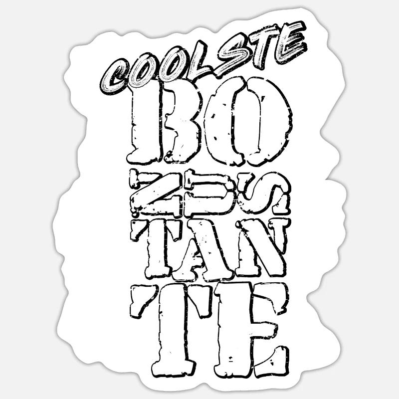 Sticker Größe S (10 x 10 cm) - 