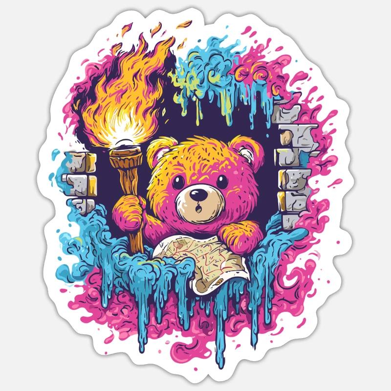 Sticker Größe S (10 x 10 cm) - 