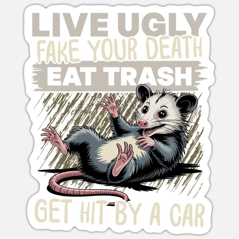 Sticker taille S (10 x 10 cm) - 