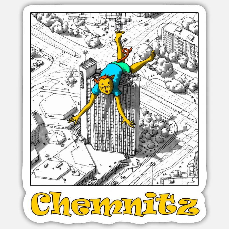 Sticker Größe S (10 x 10 cm) - 
