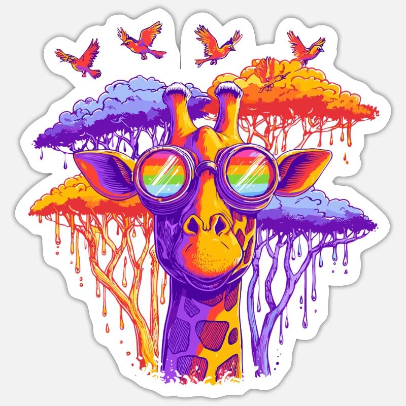 Sticker Größe S (10 x 10 cm) - 