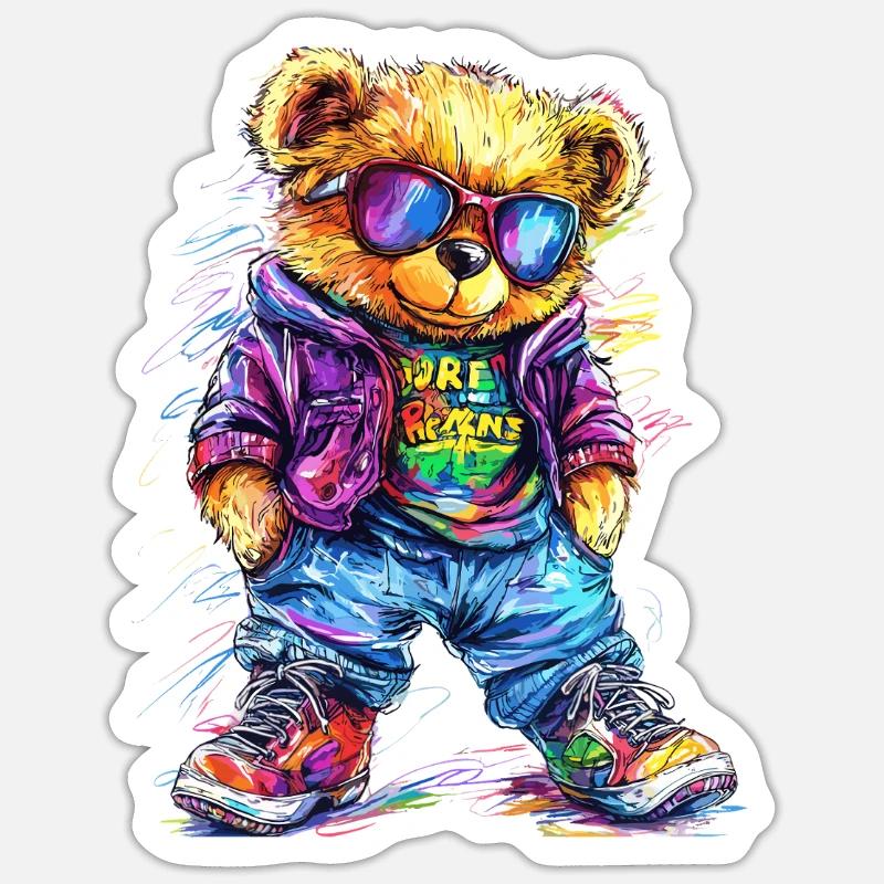 Sticker Größe S (10 x 10 cm) - 