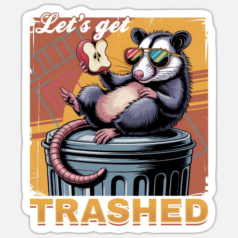 Sticker Größe S (10 x 10 cm) - 