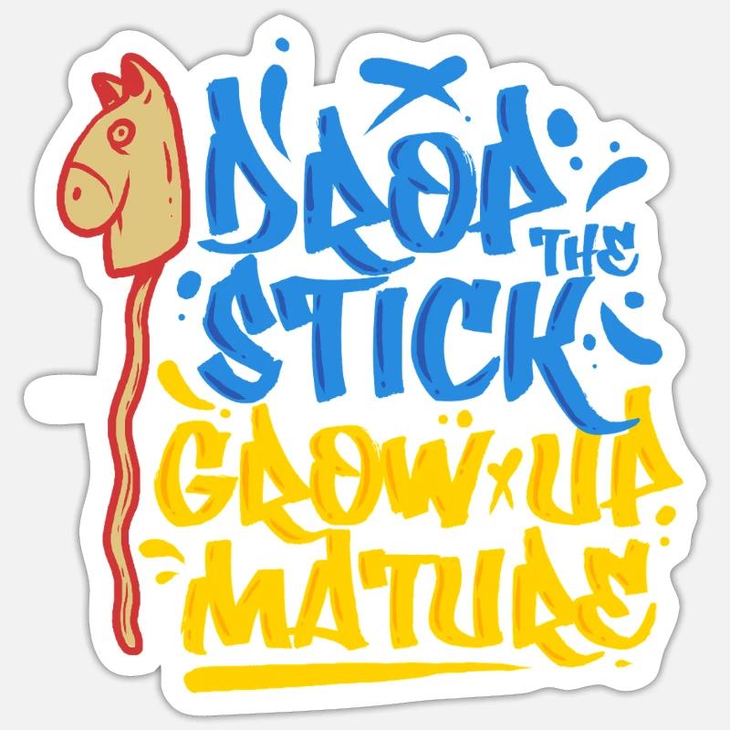 Sticker taille S (10 x 10 cm) - 