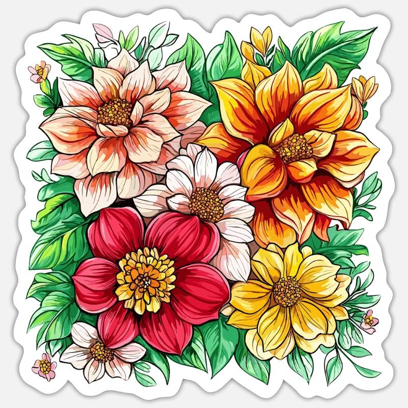 Sticker Größe S (10 x 10 cm) - 