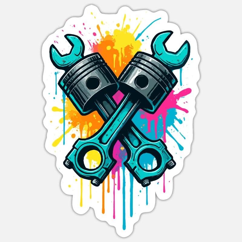 Sticker size S (10 x 10 cm) - 