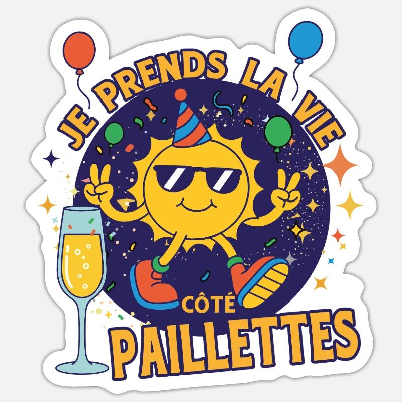 Sticker Größe S (10 x 10 cm) - 