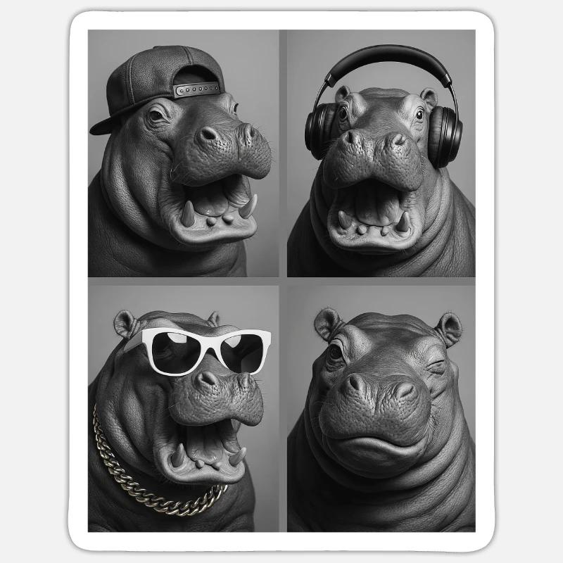 Sticker taille S (10 x 10 cm) - 