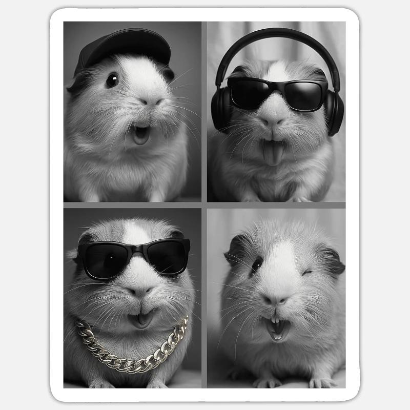 Sticker Größe S (10 x 10 cm) - 