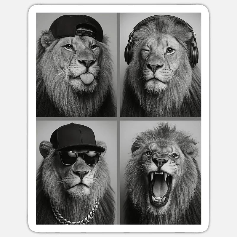 Sticker taille S (10 x 10 cm) - 