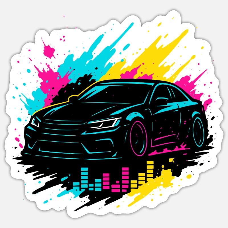 Sticker taille S (10 x 10 cm) - 
