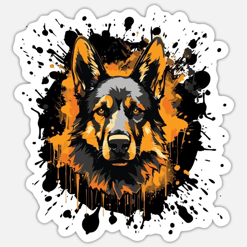 Sticker Größe S (10 x 10 cm) - 
