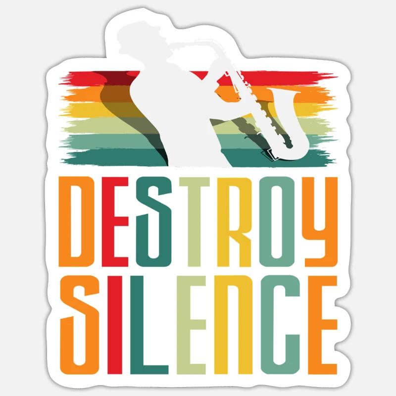 Sticker Größe S (10 x 10 cm) - 