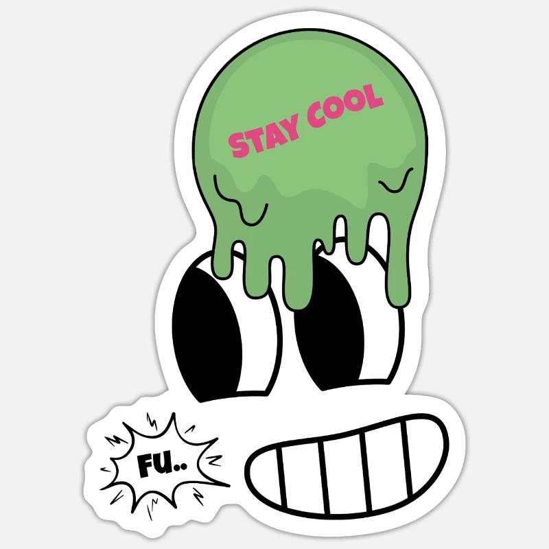 Sticker taille S (10 x 10 cm) - 