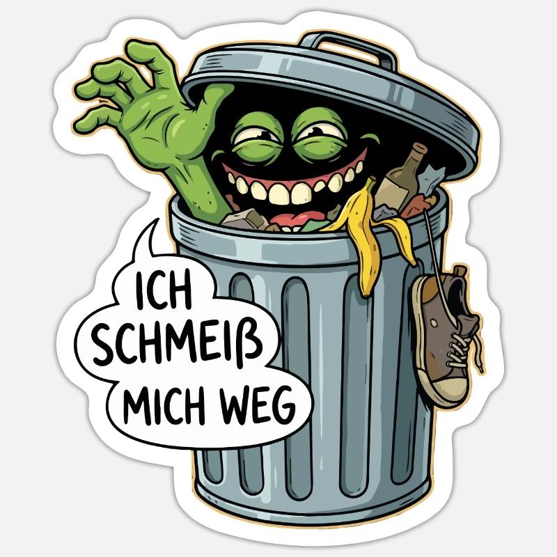 Sticker Größe S (10 x 10 cm) - 
