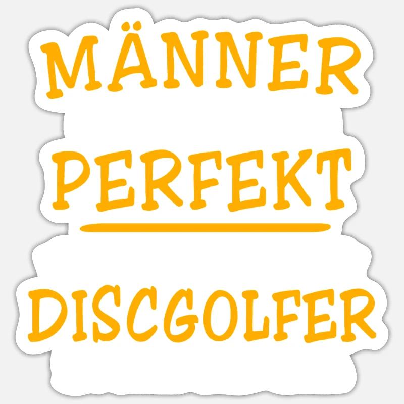 Disc Golfers Disc Golf Sticker size S (10 x 10 cm)