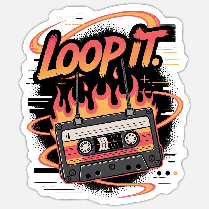 Sticker taille S (10 x 10 cm) - 