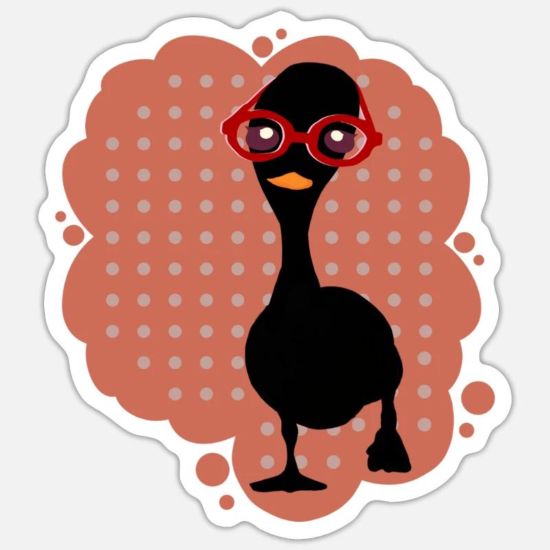 Duck Sticker size S (10 x 10 cm)