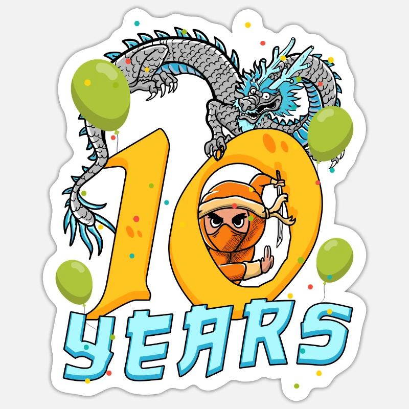 Sticker Größe S (10 x 10 cm) -