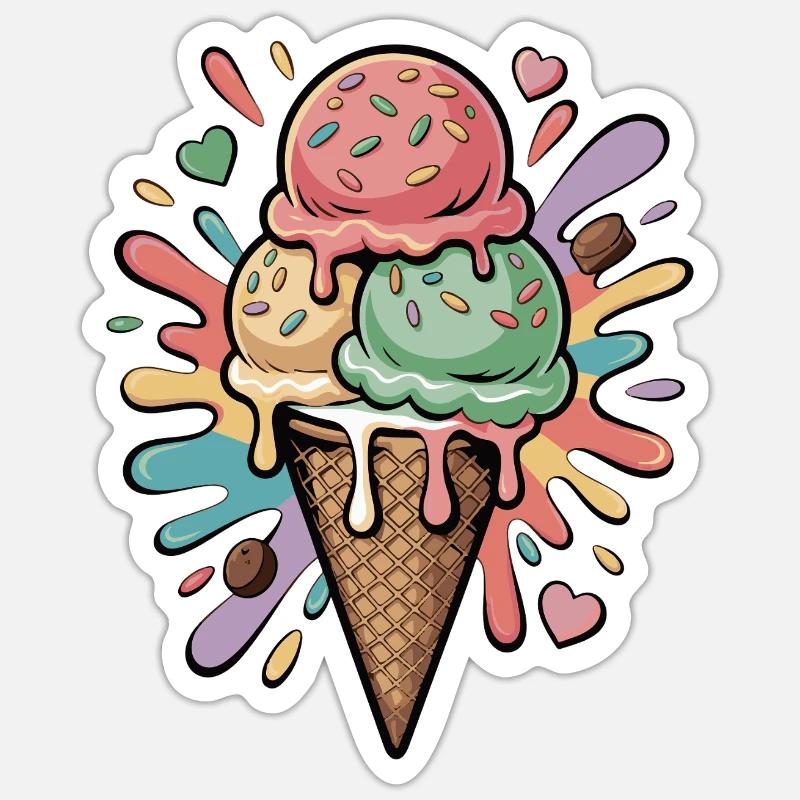 Sticker Größe S (10 x 10 cm) - 