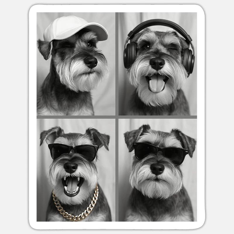 Sticker Größe S (10 x 10 cm) - 