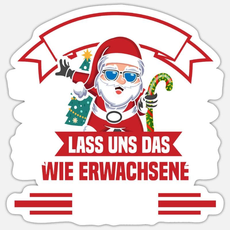 Sticker Größe S (10 x 10 cm) - 