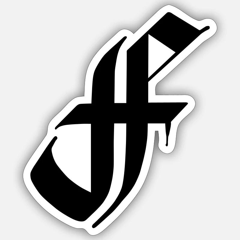 Sticker Größe S (10 x 10 cm) - 