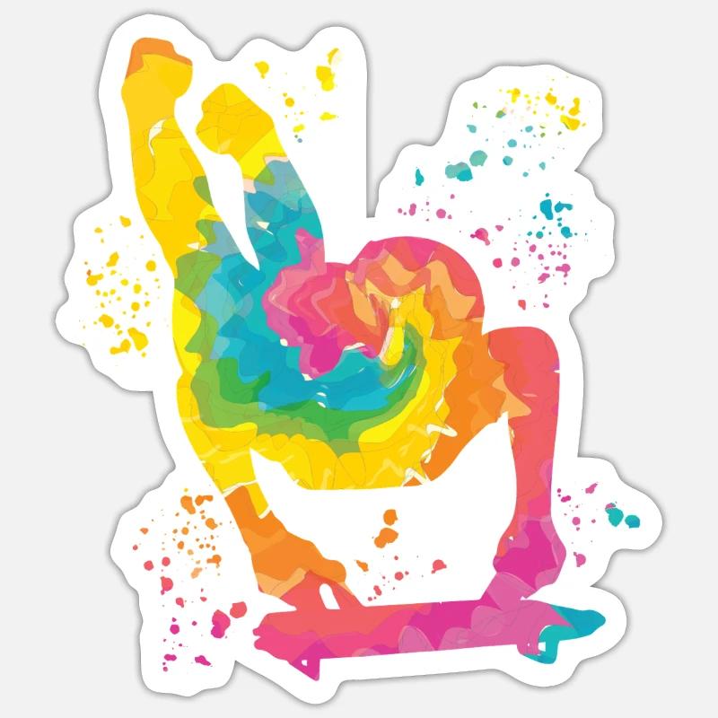 Sticker taille S (10 x 10 cm) - 