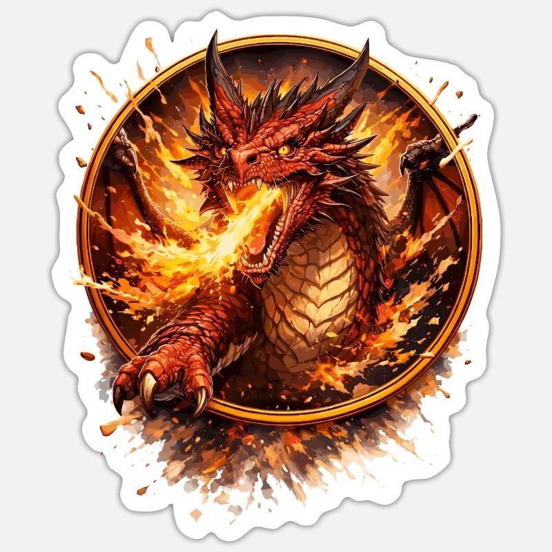 Sticker Größe S (10 x 10 cm) - 