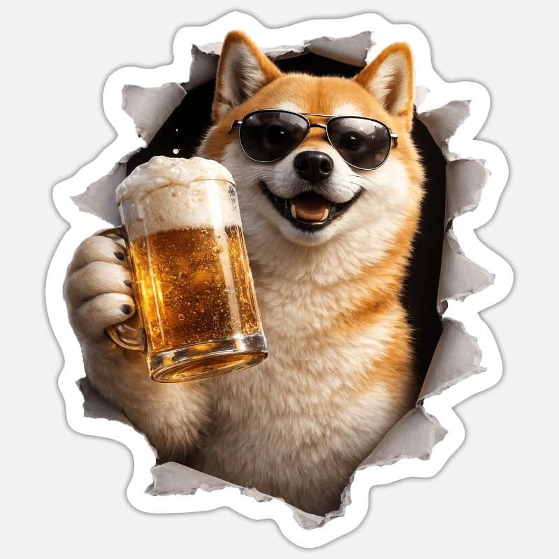 Sticker Größe S (10 x 10 cm) - 