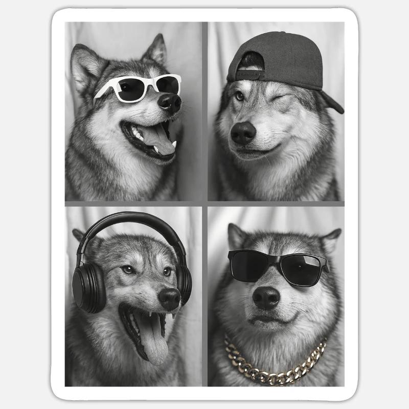 Sticker taille S (10 x 10 cm) - 